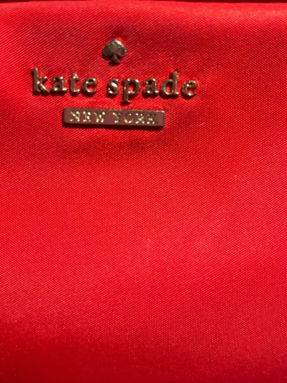 Kate Spade Kallie Classic Nylon Crossbody Bag  Garnet - Picture 7 of 8